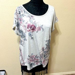 Style & Co floral T XL